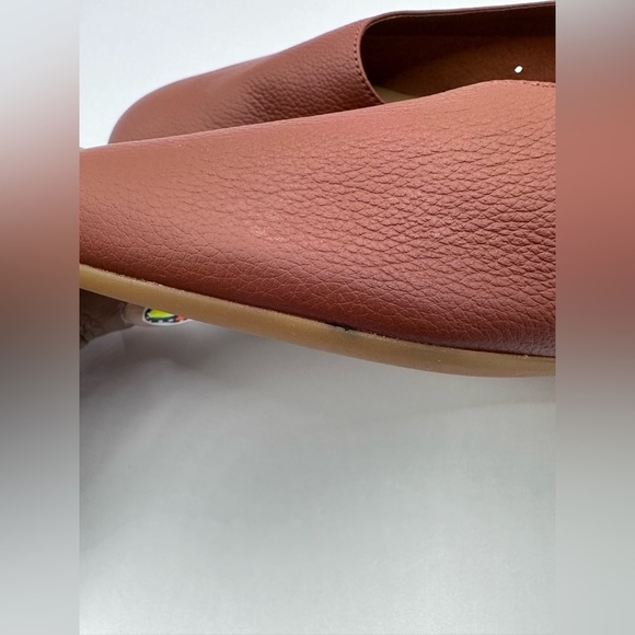 Everlane Brick Color Italian Leather Day Glove Ballet Flat Size 11 NWOT - Picture 9 of 9